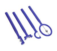 WEKAMOS 4pezzi Massaggiatore Gengivale in Acciaio Inossidabile e Plastica Per Allenamento Labbra e Riabilitazione Logopedica Strumenti Per Esercizi Muscolari Orale e Pronuncia
