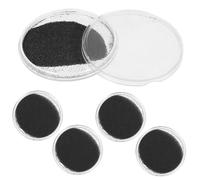 WEKAMOS 5 Kit Polvere Ferro per Dimostrazione Campo Magnetico Materiale Educativo per Esperimenti Scientifici Classe Limatura Ferrosa Non per Apprendimento Visivo e Progetti