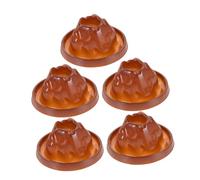 WEKAMOS 5 Pezzi Base per Esperimenti di Laboratorio in Eruzione, Kit Scientifico Fai da Te per Esplorare Montagne Magmatiche, Materiale Didattico Educativo per Scuole e Casa