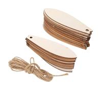 WEKAMOS 60 Pezzi Mini Tavole da Surf in Legno Grezzo Non Finito 5x1,5" per Artigianato Fai da Te, Decorazioni da Appendere per Feste Estive in Spiaggia, Ornamenti Nautici per