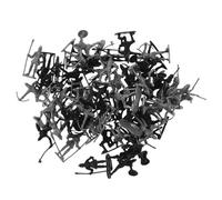 WEKAMOS 60 pezzi Soldatini Antichi in Plastica con Design Nero e Argento Modelli di Guerrieri Medievali e Cavalieri Romani per Figure Militari da Collezione Educative