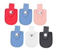 WEKAMOS 6pezzi Coperture Protettive Per Forbici Da Unghie Pu Pratiche e Multifunzionali Per Manicure e Pedicure Design Leggero e Resistente Colori Misti