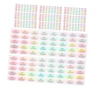 WEKAMOS 800 pezzi Etichette Adesive Impermeabili Qc Passed Ovali per Controllo Qualità Magazzino Facili Applicare e Rimuovere Etichette Test Prodotto per Scaffali e Controllo
