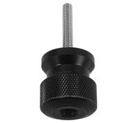 WEKAMOS Adattatore Altezza a e Lega Alluminio Nero in Bicicletta Filettatura M6xp1 M10xp1 per Regolazione Allineamento Cavi, per Mountain Bike e Meccanici Casa
