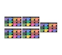 WEKAMOS Adesivi Indice di Programmazione Impermeabili per Blocco Note, Set 5 Pezzi Colorati, Etichette Pratiche per Studenti e Ufficio, Utili Adesivi per Appunti Mensili Colore Casuale