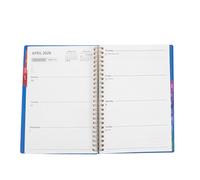 WEKAMOS Agenda 2026 A5 Settimanale e Mensile Pagine per Note Planner Giornaliero Cartaceo per Studenti e Insegnanti Organizzatore Attività e Appuntamenti Annuale