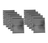 WEKAMOS Album Per Francobolli in Pvc 10 Tasche Monete Custodia Per Collezionismo Francobolli Organizzatore Per Collezionisti
