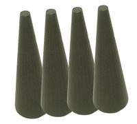 WEKAMOS Blocchi di Schiuma Floreale Fango Assorbente per Composizioni, Base di Fango Floreale a Cono 80mmx240mm, 4 Pezzi per Decorazioni Natalizie e Bouquet Fai da Te