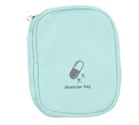 WEKAMOS Borsa Portatile Mini Organizer per Viaggi e Escursioni per Pillole e Medicinali Design Compatto