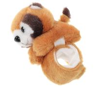 WEKAMOS Braccialetti da Polso Schiaffo in Peluche Procione Giocattolo da Polso per Bomboniere per Feste di Compleanno e Occasioni a Tema Animali