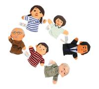 WEKAMOS Burattini da Dito Educativi per Marionette a Mano per Racconti e Giochi Familiari Giocattolo Didattico per Asilo e Casa