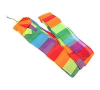 WEKAMOS Coda per Aquilone Colorata 15 M Gancio di Nylon Resistente, Streamer Decorativo per Aquiloni Grandi e Droni, Accessorio Esterno per Stabilità e Controllato