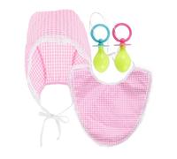 WEKAMOS Costume Cosplay Adulto con Bavaglino Cappello e Pacifier Jumbo Accessori Divertenti per Feste di Halloween e Eventi Tema Unisex per Performance e Party