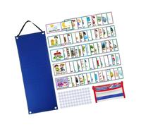 WEKAMOS da Parete per Non Tabella per Routine Quotidiana e Faccende Supporto da Tavolo e Parete per Scuola e Casa
