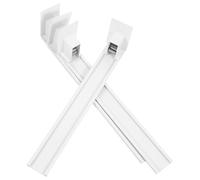 WEKAMOS Distributore Automatico per Bevande in Plastica 4 Pezzi Binari Integrati Spintore per Scaffali da Supermercato e Minimarket Soluzione per Esposizione Efficiente e Risparmio di