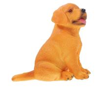 WEKAMOS Figura di Labrador Retriever in Plastica Realistica