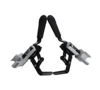 WEKAMOS Freno Per Sedia a Rotelle 2 Pezzi in Lega Di Alluminio Leva Meccanica, Accessori e Pezzi Di Ricambio Per Sedie a Rotelle Elettriche, Blocco Manuale Sicuro Per Anziani e Strutture Sanitarie