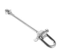 WEKAMOS Gancio per Altalena da Veranda in Acciaio Inox per Impieghi Gravosi Staffa di Montaggio Resistente per Sedia Sospesa e Amaca Supporto Sicuro per Uso Esterno in Giardino e