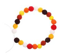 WEKAMOS Ghirlanda di Palline di Feltro per Decorazioni Festive Pendente per Feste e Eventi Adatta Casa Giardino Ufficio e Ristoranti Design Unico e Resistente Ai Tempi