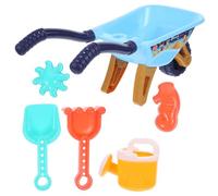WEKAMOS Giocattoli da Spiaggia per Carriola Spiaggia e Accessori Colorati per Sabbiera per Scuola e Cortile Migliora Cooperazione e Creatività Colore Casuale