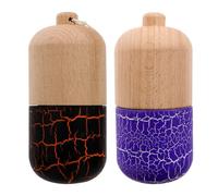 WEKAMOS Giocattoli Kendama in Legno per 6+ Anni Set 2 Pezzi Pill Toys Creativi per Coordinazione Occhio-Mano Gioco Educativo e Stimolante per Sviluppo Abilità Motorie Colore Casuale