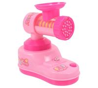 WEKAMOS Giocattolo da Cucina Rosa, Elettrodomestico da Cucina Decorativo in Plastica, Giocattolo di Carne per Gioco di Ruolo Educativo, Regalo Sicuro e Compatto per Bimbi e Bimbe