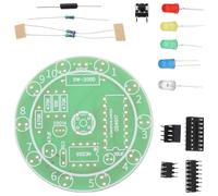 WEKAMOS Kit di Pratica per Saldatura Fai da Te con Scheda Elettronica Materiali Plastici Resistenti Strumenti di Apprendimento per Principianti ed Esperti Progetto Educativo per