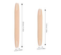 WEKAMOS Kit Navette in Legno per Tessitura 6 Pezzi Strumenti per Maglieria Fai da Te per Sciarpe Maglioni e Arazzi Leggeri e Portatili per Uso Prolungato e creatività Artigianale