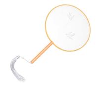 WEKAMOS Kit Ventaglio in Ricamato con Materiali per Creazione Ventagli Cinesi Completo da Te per Principianti e Adulti Accessori Resistenti e Facili da Usare Regalo per Donne