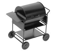 WEKAMOS Mini Bbq Grill Accessory for Dollhouses Realistic Miniature Outdoor Barbecue Rack for Creative Play and Decor Tiny Kitchens and Gardens