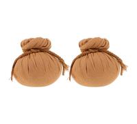 WEKAMOS Palla di Moxa per Massaggi 2 Pezzi Sacchetti Termici Portatili per Impacchi Caldi Mini Palline da Massaggio per Spa Casa e Viaggio Adatte a Tutte le Età e Usi Benessere