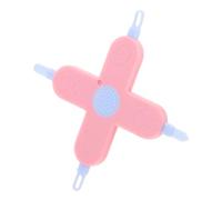 WEKAMOS Pulitore Per Cerume e Naso Per Ragazzo Ragazza Di Strumenti Per Pulizia Di Orecchie e Unghie Per Ragazzo Piccoli Design Croce Per Rimozione Efficace Di Secrezioni Tagliaunghie Sicu