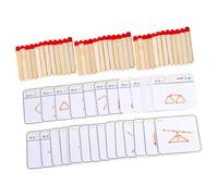 WEKAMOS Puzzle Educativo per Anni Gioco di Sviluppo Intelligenza in Legno Puzzle Logico Montessori per Gioco Didattico per Sviluppo Cognitivo e Coordinazione Manuale