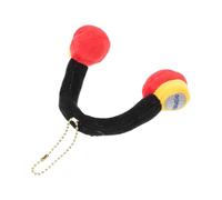 WEKAMOS Set 2 Pezzi Portachiavi Peluche a Forma di Cuffie e Microfono Ciondolo Simpatico per Auricolari Decorazione Borsa e Zaino per Appassionati di Giochi e