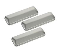 WEKAMOS Set 3 Astucci in Latta Porta Penne e Organizer Di Cancelleria Per Studenti, Astuccio Multifunzione Resistente All’usura, Compatto Per Uso Scolastico e Quotidiano