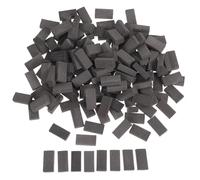 WEKAMOS Set da 3 Sacchetti 150 Pezzi di Mattoni in Miniatura in Argilla per Micro Paesaggi Fai da Te, Decorazione Tavoli di Sabbia e Spazi Esterni delle Fate, Accessori per Modellismo