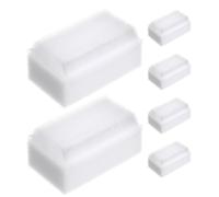 WEKAMOS Set da 6 Spazzole Sensoriali per Bagnetto Ragazzo Ragazza Spugna Morbida e Design Doppia Faccia, Facili da Impugnare, per Educazione Precoce e Casa