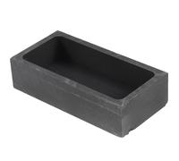 WEKAMOS Stampo in Grafite per Fusione Metalli Lingottiera per Fusione Alluminio e Ottone Crogiolo Resistente Alta Conduttività Termica Uso Laboratorio e Insegnamento Scientifico