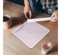 WEKAMOS Strumenti Argilla Acrilico Trasparente per Modellare con Tavola Pressa e Rullo Tavola Acrilica Resistente per Progetti DIY di Argilla e Scultura per Scolpire e Lavorare