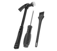 WEKAMOS Strumenti da Scavo per Kit di Scoperta Archeologica con Martello Scalpello e Spazzola Piccoli Gioco Educativo per Sviluppo Coordinazione e Creatività