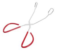 WEKAMOS Strumento per la Pulizia dei Glutei Pinza Autopulente in Acciaio e Plastica Ausilio per Bagno per Persone Obese e Mobilità Ridotta Accessorio per Igiene Autonoma in Toilette