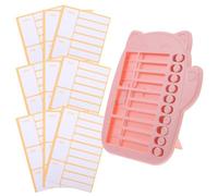 WEKAMOS Tabella del Comportamento Domestico per Grafico di Promemoria Fai da Te Resistente in Plastica Tabella delle Faccende Portatile per Educazione e Autodisciplina