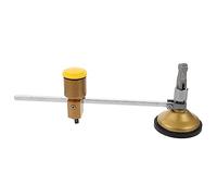 WEKAMOS Tagliavetro Regolabile con Compasso per Cerchi Strumento per Taglio e Ceramica Kit Manuale Ventosa per Aperture Precise