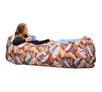 WEKAPO - Lettino gonfiabile ad aria, ideale per campeggio e spiaggia, accessorio portatile per escursioni, pic-nic, film all’aperto e al chiuso e festival musicali, leggero e facile da montare