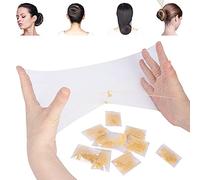 WeKen 10 pezzi di rete elastica invisibile per capelli biondi per capelli riutilizzabili per donne che dormono balletto, ballerina, cucina, cibo da 50,8 cm (10 pezzi)