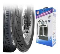 Wekgo Pompa a Pedale con Doppio Cilindro per auto, moto e bici