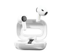WEKOME WK-VA06_WHITE AURICOLARI WIRELESS, Bianco, Nero