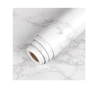 WEKONUMEX Adesivi murali a Prova di Olio, Pellicola Adesiva for Cucina, for Piano Cottura, mobiletto, paraschizzi, Multicolore, Diverse Misure(Marble Light Grey,80cmx3m)