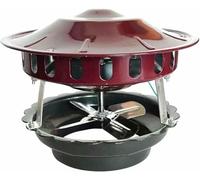 WEKONUMEX Cappello per Camino, Evacuatore di Fumo for Camino - Tiraggio for Un efficiente Scarico del Camino(80w)