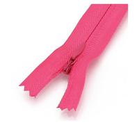 WEKONUMEX Cerniera di Ricambio per Cucito, Confezione da 5 Cerniere A Spirale in Nylon Invisibili A Due Vie, Multicolori, 18-60 cm, for Cucito Artigianale(Rose Red,30cm)